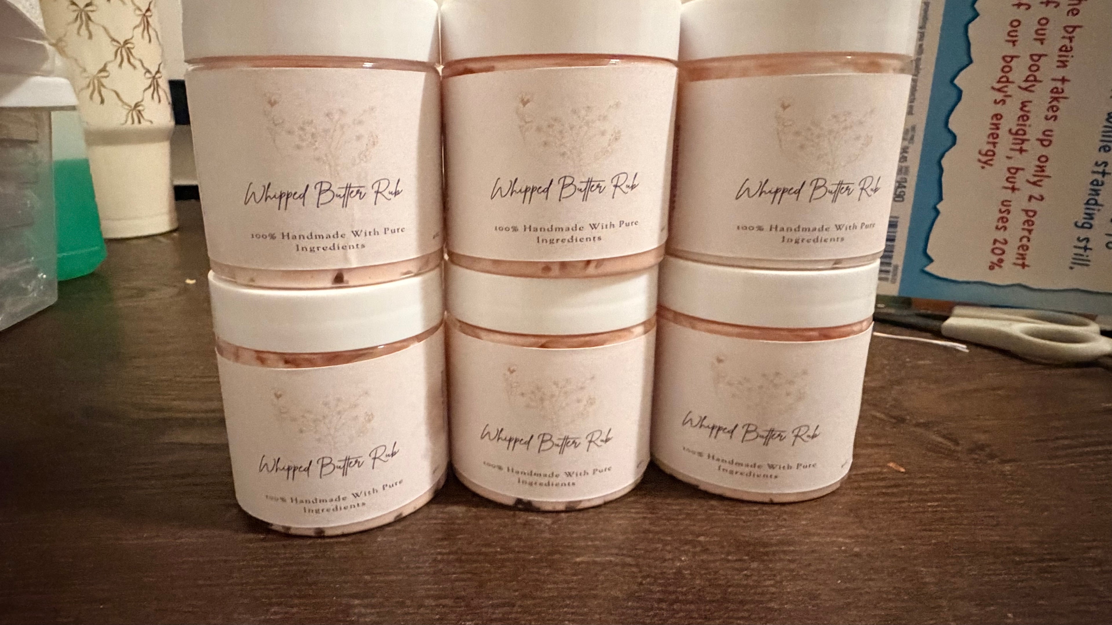 Peaches & Creame Whipped Butter Rub