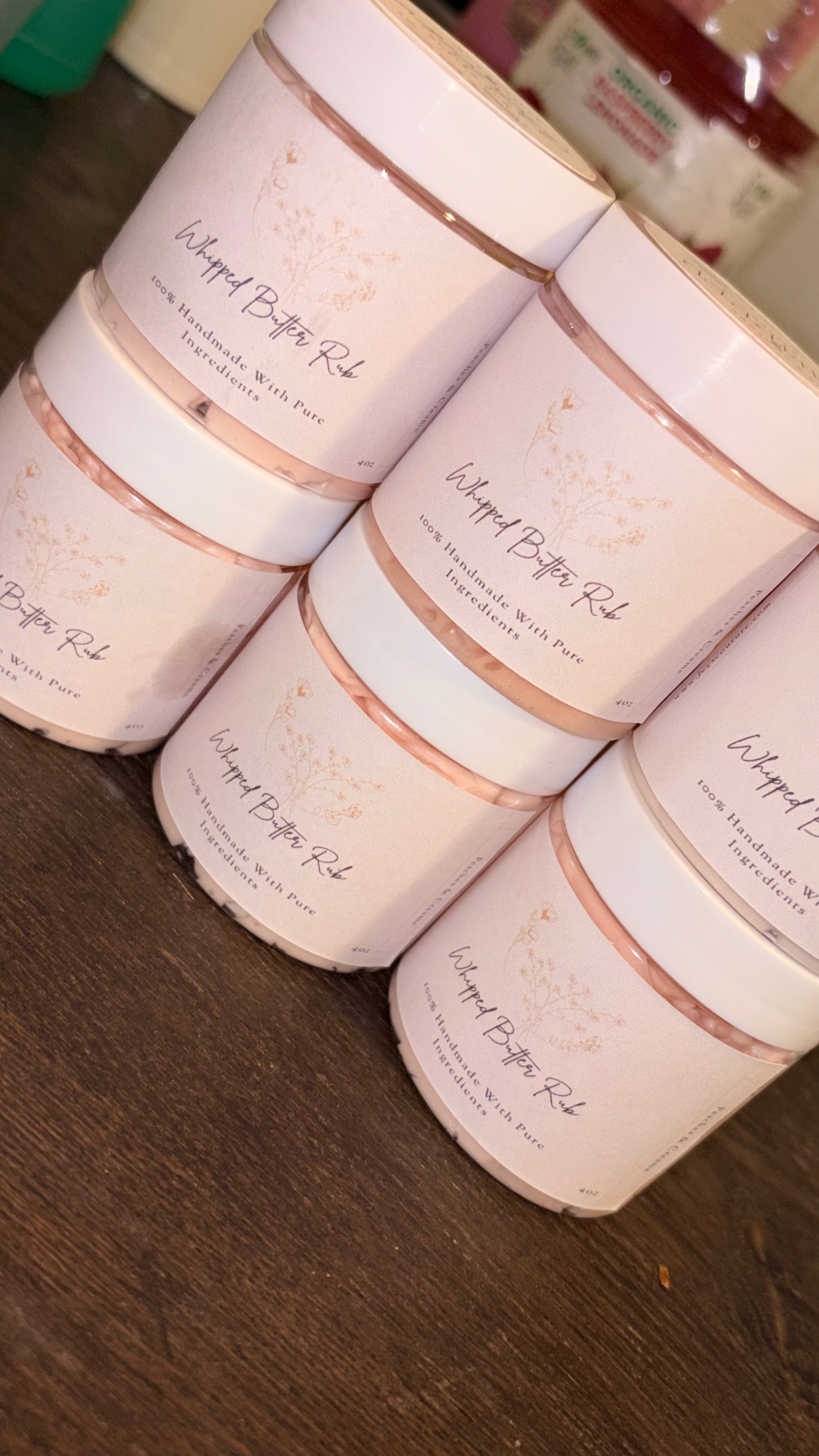 Peaches & Creame Whipped Butter Rub